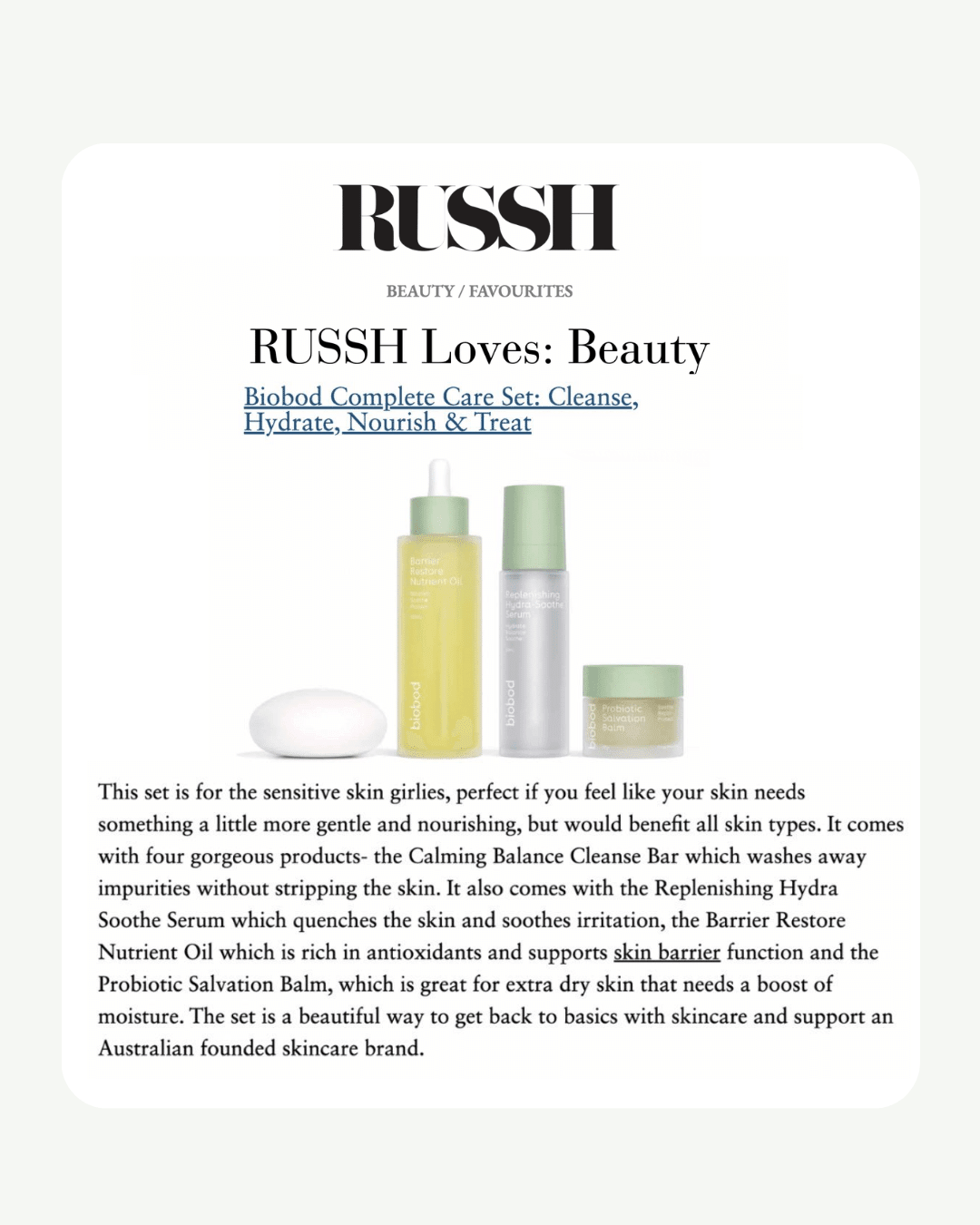 Ultimate Skin Confidence: Cleanse, Hydrate, Nourish, Treat - biobod