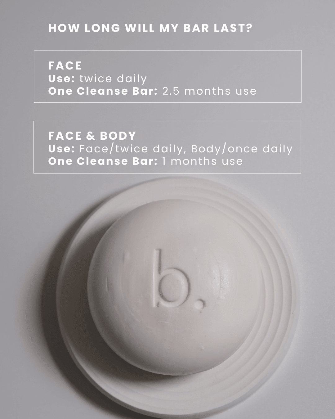 Usage Instructions for the Calming Cleanse Bar