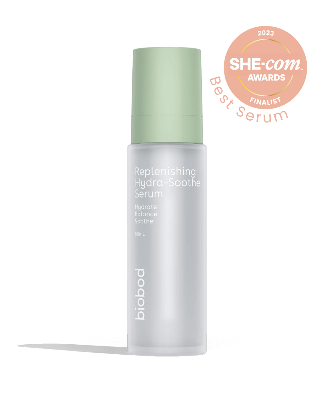 biobod Replenishing Hydra-Soothe Serum, the best serum, designed to hydrate, balance, soothe sensitive and acne-prone skin.