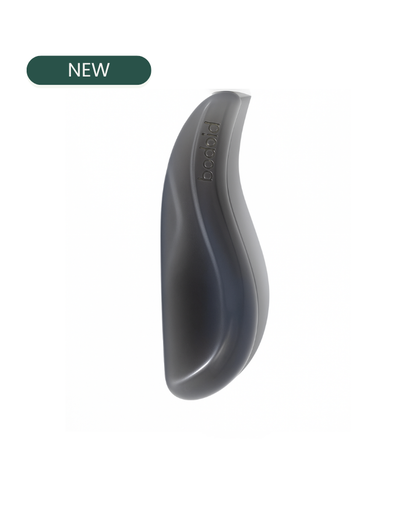 Agate gua sha for face against a white background