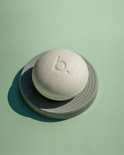 Solid face wash for sensitive skin with rest