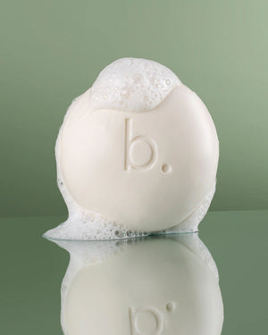 Biobod Calming Balance Cleanse Bar with a soft, nourishing lather for face and body